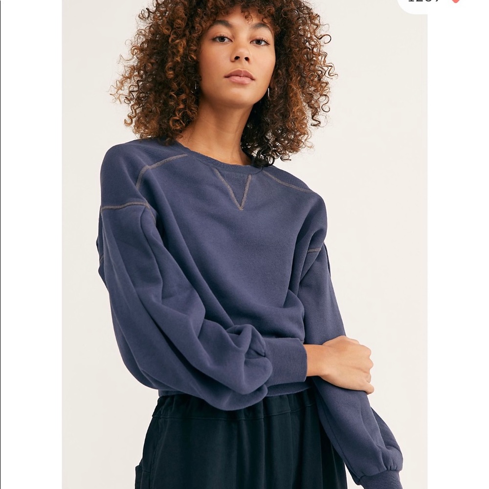 Free People Alex Pullover Sweatshirt